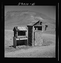 Mailboxes on ranch near Granby, Colorado. Sourced from the Library of Congress.