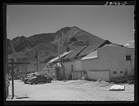 Stores opposite Molybdenum Company mine. Climax, Colorado. Sourced from the Library of Congress.