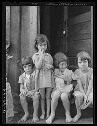 Children living in  area. Elkins, West Virginia. Sourced from the Library of Congress.