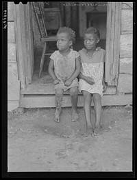 Children of Edward Gant, FSA (Farm Security Administration) borrower near Dameron, Saint Mary's County, Maryland. Sourced from the Library of Congress.
