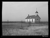 Abandoned school house. Ramsey County, North Dakota. Sourced from the Library of Congress.