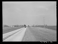 Highway. Grundy County, Iowa. Sourced from the Library of Congress.