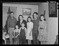 FSA (Farm Security Administration) rural rehabilitation borrower and family. Labette County, Kansas. Sourced from the Library of Congress.