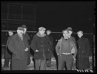 [Untitled photo, possibly related to: Steelworker. Ambridge, Pennsylvania]. Sourced from the Library of Congress.