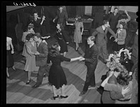 Dance floor at Carlton Nightclub. Ambridge, Pennsylvania. Sourced from the Library of Congress.