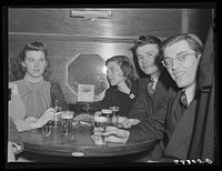 Party at Carlton Nightclub. Ambridge, Pennsylvania. Sourced from the Library of Congress.