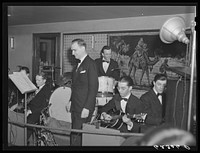 Orchestra at the Carlton Club. Ambridge, Pennsylvania. Sourced from the Library of Congress.