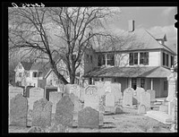 Church yard. Lewes, Delaware. Sourced from the Library of Congress.