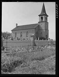 Country church. Dane County, Wisconsin. Sourced from the Library of Congress.