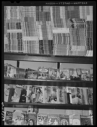 Magazines at newsstand. Norfolk, Virginia. Sourced from the Library of Congress.