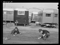 Trailer camp for construction workers. Ocean View, outskirts of Norfolk, Virginia. Sourced from the Library of Congress.