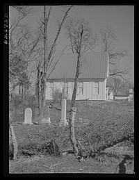 Country church. King William County, Virginia. Sourced from the Library of Congress.