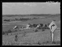 Farmland. Grant County, Wisconsin. Sourced from the Library of Congress.