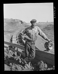 Minnesota iron miner, Hibbing, Minnesota. Sourced from the Library of Congress.