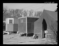 Newton County, Missouri. Camp Crowder area. Trailer camp for construction workers on the outskirts of Neosho, Missouri. Sourced from the Library of Congress.