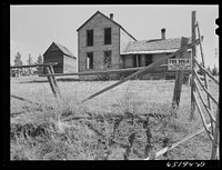 Flathead valley special area project, Montana. Farm for sale. Sourced from the Library of Congress.