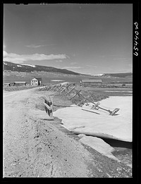Beaverhead County, Montana. Melting snows in the Big Hole Basin. Sourced from the Library of Congress.