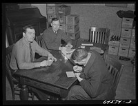[Untitled photo, possibly related to: Plato, Minnesota. Selective Service registration for men twenty to forty-four not previously registered]. Sourced from the Library of Congress.