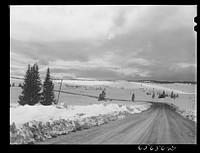 Routt County, Colorado. U.S. highway number forty. Sourced from the Library of Congress.