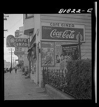 Japanese restaurant, Monday morning, December 8, after the attack on Pearl Harbor. San Francisco, California. Sourced from the Library of Congress.
