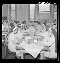 [Untitled photo, possibly related to: Red Cross headquarters. San Francisco, California]. Sourced from the Library of Congress.