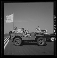 A scene at the U.S. Marine Corps glider detachment training camp at Parris Island, South Carolina. Sourced from the Library of Congress.