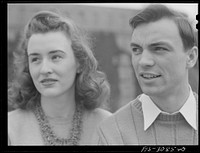 Bob Aden and his wife, Marion, University of Nebraska, Lincoln. Sourced from the Library of Congress.