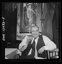 New York, New York. Jo Levy, Jewish-Turkish-American owner of a nightclub on Allen Street. Sourced from the Library of Congress.