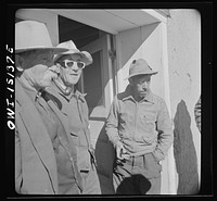 [Untitled photo, possibly related to: Chacon, Mora County, New Mexico. The general store]. Sourced from the Library of Congress.