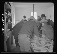 [Untitled photo, possibly related to: Chacon, Mora County, New Mexico. The general store]. Sourced from the Library of Congress.