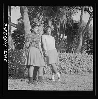 Daytona Beach, Florida. Bethune-Cookman College. Students. Sourced from the Library of Congress.