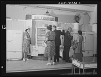Detroit, Michigan. Buying refrigerators at the Crowley-Milner department store. Sourced from the Library of Congress.