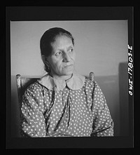 Trampas, New Mexico. Spanish-American woman. Sourced from the Library of Congress.