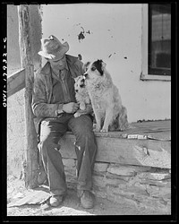 Mora (vicinity), New Mexico. An Anglo rancher. Sourced from the Library of Congress.