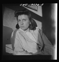 [Untitled photo, possibly related to: Albuquerque, New Mexico. A second generation Anglo-American, Barbara Cottam]. Sourced from the Library of Congress.