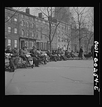 New York, New York. Washington Square. Sourced from the Library of Congress.
