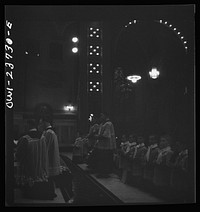 [Untitled photo, possibly related to: Buffalo, New York. Easter high mass at the Corpus Christi church in the Polish community]. Sourced from the Library of Congress.