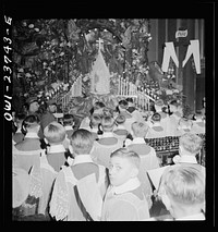 [Untitled photo, possibly related to: Buffalo, New York. Procession and high mass on Easter at the Corpus Christi church in the Polish community]. Sourced from the Library of Congress.