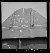 Bethlehem-Fairfield shipyards, Baltimore, Maryland. Hull section. Sourced from the Library of Congress.