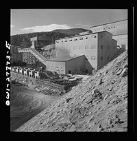 Morenci, Arizona. Copper concentrating plant of the Phelps Dodge mining corporation where ore is processed. Sourced from the Library of Congress.