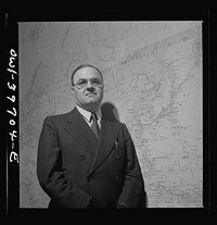 [Untitled photo, possibly related to: Hermann Spitzer, consultant on psychological warfare. Far East Section, Overseas Branch, Office of War Information]. Sourced from the Library of Congress.