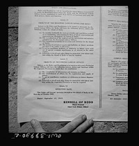 Notice of labor regulations established by the Allied military government for Sicilians. Sourced from the Library of Congress.