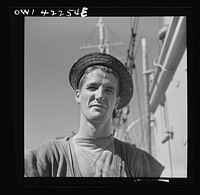 Gloucester, Massachusetts. A fisherman. Sourced from the Library of Congress.