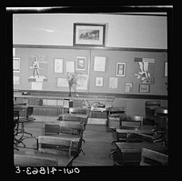 Southington, Connecticut. Schoolroom. Sourced from the Library of Congress.