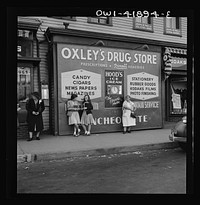 [Untitled photo, possibly related to: Southington, Connecticut. A store sign]. Sourced from the Library of Congress.