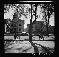 [Untitled photo, possibly related to: Southington, Connecticut. A street scene]. Sourced from the Library of Congress.