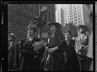 New York, New York. Times Square and vicinity on D-Day. Sourced from the Library of Congress.