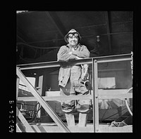 Columbia Steel Company at Geneva, Utah. Bulldozer operator who helps in the construction of a new steel mill which will make important additions to the vast amount of steel needed for the war effort. Sourced from the Library of Congress.