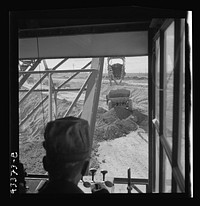 [Untitled photo, possibly related to: Columbia Steel Company at Geneva, Utah. Draglines are working day and night excavating for the building of open hearth furnaces for a new steel mill which will make important additions to the vast amount of steel needed for the war effort]. Sourced from the Library of Congress.