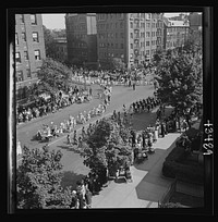 Brooklyn, New York. Anniversary Day parade of the Sunday school of the Church of the Good Shepherd. Sourced from the Library of Congress.